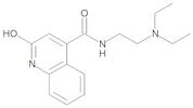 N-[2-(Diethylamino)ethyl]-2-hydroxyquinoline-4-carboxamide