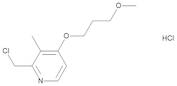 2-Chloromethyl-3-methyl-4-(3-methoxypropoxy)pyridine Hydrochloride