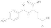 (2S)-2-[(4-Aminobenzoyl)amino]pentanedioic Acid (N-(4-Aminobenzoyl)-L-glutamic Acid)