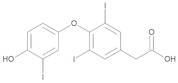 [4-(4-Hydroxy-3-iodophenoxy)-3,5-diiodophenyl]acetic Acid (Triiodothyroacetic Acid)