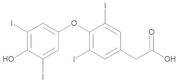 [4-(4-Hydroxy-3,5-diiodophenoxy)-3,5-diiodophenyl]acetic Acid (Tetraiodothyroacetic Acid)