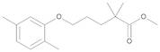 Methyl 5-(2,5-dimethylphenoxy)-2,2-dimethylpentanoate (Gemfibrozil Methyl Ester)