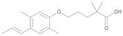 5-[2,5-Dimethyl-4-(prop-1-enyl)phenoxy]-2,2-dimethylpentanoic Acid
