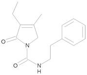 3-Ethyl-4-methyl-2-oxo-N-(2-phenylethyl)-2,5-dihydro-1H-pyrrole-1-carboxamide