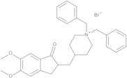 1,1-Dibenzyl-4-[(5,6-dimethoxy-1oxo-2,3-dihydro-1H-inden-2-yl)methyl]piperidinium Bromide