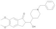 2-[(1-Benzylpiperidin-4-yl)hydroxymethyl]-5,6-dimethoxyindan-1-one (Hydroxydonepezil)