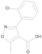 3-(2-Chlorophenyl)-5-methylisoxazole-4-carboxylic Acid