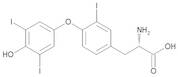 (2S)-2-Amino-3-[4-(4-hydroxy-3,5-diiodophenoxy)-3-iodophenyl]propanoic Acid (3,3',5'-Triiodo-L-Thyronine)