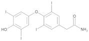 2-[4-(4-Hydroxy-3,5-diiodophenoxy)-3,5-diiodophenyl]acetamide (3,3',5,5'-Tetraiodothyroacetamide)