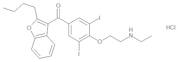 (2-Butylbenzofuran-3-yl)[4-[2-(ethylamino)ethoxy]-3,5-diiodophenyl]methanone Hydrochloride (Desethylamiodarone Hydrochloride)