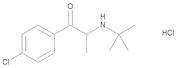 2-(tert-Butylamino)-4'-chloropropiophenone Hydrochloride