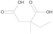 (2RS)-2-Ethyl-2-methylbutanedioic Acid