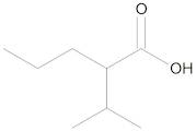 (2RS)-2-(1-Methylethyl)pentanoic Acid