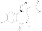 8-Fluoro-5-methyl-6-oxo-5,6-dihydro-4H-imidazo[1,5-a][1,4]benzodiazepine-3-carboxylic Acid