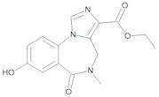 Ethyl 8-Hydroxy-5-methyl-6-oxo-5,6-dihydro-4H-imidazo[1,5-a][1,4]benzodiazepine-3-carboxylate