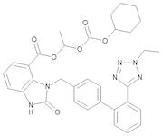 (1RS)-1-[[(Cyclohexyloxy)carbonyl]-oxy]ethyl 3-[[2'-(2-Ethyl-2H-tetrazol-5-yl)biphenyl-4-yl]methyl]-2-oxo-2,3-dihydro-1H-benzimidazole-4-carboxylate