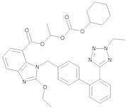 (1RS)-1-[[(Cyclohexyloxy)carbonyl]-oxy]ethyl 2-Ethoxy-1-[[2'-(2-ethyl-2H-tetrazol-5-yl)-biphenyl-4-yl]methyl]-1H-benzimidazole-7-carboxylate