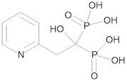 [1-Hydroxy-2-(pyridin-2-yl)ethylidene]bis(phosphonic Acid) ([1-Hydroxy-2-(pyridin-2-yl)ethane-1,1-diyl]bis(phosphonic Acid))