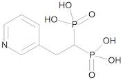 [2-(Pyridin-3-yl)ethylidene]bis(phosphonic Acid)