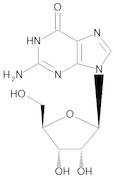 2-Amino-9-beta-D-ribofuranosyl-1,9-dihydro-6H-purin-6-one (Guanosine)