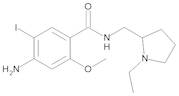 4-Amino-N-[[(2RS)-1-ethyl-pyrrolidin-2-yl]methyl]-5-iodo-2-methoxy-benzamide