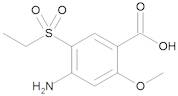 4-Amino-5-(ethylsulphonyl)-2-methoxybenzoic Acid