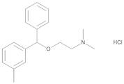 (RS)-N,N-Dimethyl-2-[(3-methylphenyl)phenylmethoxy]ethanamine Hydrochloride (meta-Methylbenzyl Isomer Hydrochloride)