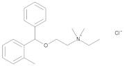 N-Ethyl-N,N-dimethyl-[2-(2-methylbenzhydryloxy)ethyl]ammonium Chloride
