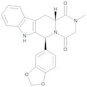 (6S,12aR)-6-(1,3-Benzodioxol-5-yl)-2-methyl-2,3,6,7,12,12a-hexahydropyrazino[1',2':1,6]pyrido[3,4-b]indole-1,4-dione