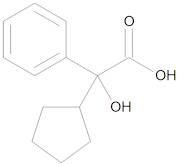 2-(RS)-Cyclopentyl-2-hydroxy-2-phenylacetic Acid (α-Cyclopentylmandelic Acid)