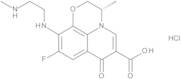 (3S)-9-Fluoro-3-methyl-10-[[2-(methylamino)ethyl]amino]-7-oxo-2,3-dihydro-7H-pyrido[1,2,3-de][1,4]benzoxazine-6-carboxylic Acid Hydrochloride