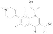 (1S)-6,8-Difluoro-1-[2-hydroxy-1-methylethyl]-7-(4-methylpiperazin-1-yl)-4-oxoquinoline-3-carboxylic Acid