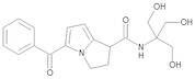 (1RS)-5-Benzoyl-N-[2-hydroxy-1,1-bis(hydroxymethyl)ethyl]-2,3-dihydro-1H-pyrrolizine-1-carboxamide