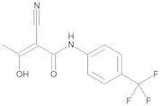 (2Z)-2-Cyano-3-hydroxy-N-[4-(trifluoromethyl)phenyl]but-2-enamide (Teriflunomide)