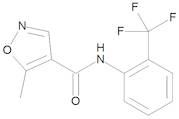 5-Methyl-N-[2-(trifluoromethyl)phenyl]isoxazole-4-carboxamide
