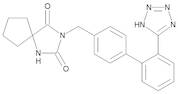 3-[[2'-(1H-Tetrazol-5-yl)biphenyl-4-yl]methyl]-1,3-diazaspiro[4.4]nonane-2,4-dione
