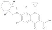 1-Cyclopropyl-6,8-difluoro-7-[(4aS,7aS)-octahydro-6H-pyrrolo[3,4-b]pyridin-6-yl]-4-oxo-1,4-dihydroquinoline-3-carboxylic Acid