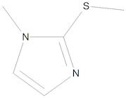 1-Methyl-2-(methylsulphanyl)-1H-imidazole