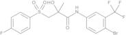 (2RS)-N-[4-Bromo-3-(trifluoromethyl)phenyl]-3-[(4-fluorophenyl)-sulfonyl]-2-hydroxy-2-methylpropan…