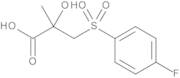 (2RS)-3-[(4-Fluorophenyl)sulfonyl]-2-hydroxy-2-methylpropanoic Acid