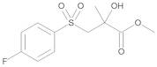 Methyl 3-(4-Fluorophenyl)sulfonyl-2-hydroxy-2-methylpropanoate