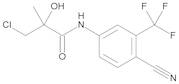 3-Chloro-N-[4-cyano-3-(trifluoromethyl)phenyl]-2-hydroxy-2-methylpropanamide