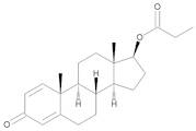 3-Oxoandrosta-1,4-dien-17beta-yl Propanoate
