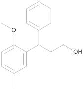 (3RS)-3-(2-Methoxy-5-methylphenyl)-3-phenylpropan-1-ol