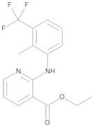 Ethyl 2-[[2-Methyl-3-(trifluoromethyl)phenyl]amino]pyridine-3-carboxylate (Flunixin Ethyl Ester)
