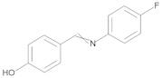 4-[[(4-Fluorophenyl)imino]methyl]phenol