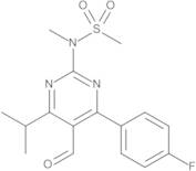 4-(4-Fluorophenyl)-6-isopropyl-2-[methyl(methylsulfonyl)amino]pyrimidine-5-carbaldehyde