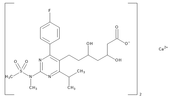 7-[4-(4-Fluorophenyl)-2-(N-methylmethanesulfonamido)-6-(propan-2-yl)pyrimidin-5-yl]-3,5-dihydrox...