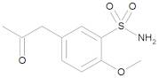 5-Acetonyl-2-methoxybenzenesulfonamide