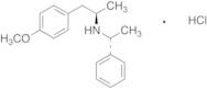 (2R)-1-(4-Methoxyphenyl)-N-[(1R)-1-phenylethyl]propan-2-amine Hydrochloride
